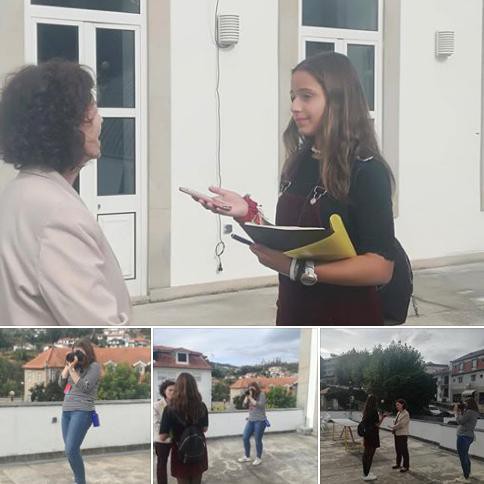 Alunas do Agrupamento de Escolas de Álvaro Velho - Barreiro Participaram nas VI Jornadas de Arte & Ambiente