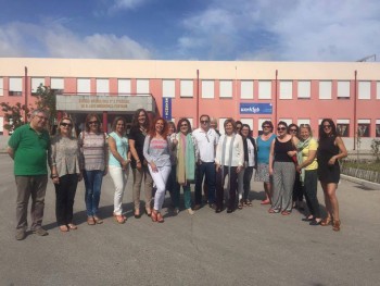 No Agrupamento de Escolas do Barreiro Último meeting do projeto Erasmus Plus - Implementation of Agenda 21