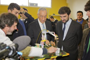 Presidente da República na Escola Técnica Profissional da Moita Uma visita inesquecível que enche a Alma!
