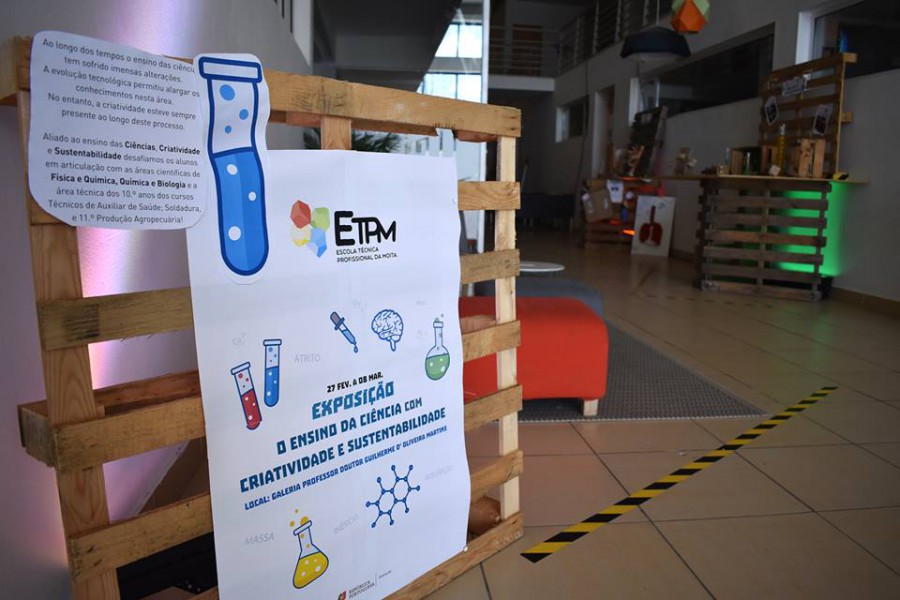 Na Escola Técnica Profissional da Moita Ensino da Ciência com Criatividade e Sustentabilidade
