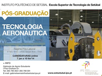Escola Superior de Tecnologia de Setúbal do IPS Aposta na formação em Tecnologia Aeronáutica