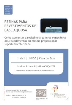 Escola Superior de Tecnologia do IP Setúbal Promove o debate sobre os desafios de criar tintas de baixo teor em compostos orgânicos