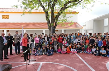 Inauguração de escola básica em Setúbal Investimento no valor de 2,6 milhões de euros