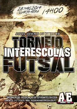Na Escola Secundária de Santo André - Barreiro Torneio de Futsal Interescolas - Jogos Juvenis do Barreiro