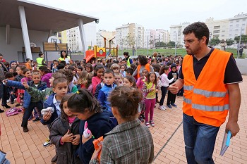 Setúbal - Simulacro de sismo em escola Testou os procedimentos de evacuação