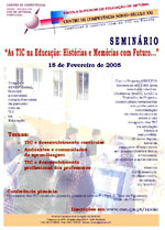 AS TIC NA EDUCAÇÃO HISTÓRIAS E MEMÓRIAS COM FUTURO...