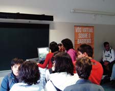 Alunos do Ensino Básico fazem “Voo Virtual sobre o Barreiro”