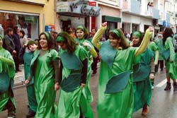Barreiro Carnaval das Escolas Centenas de Crianças animam a cidade
