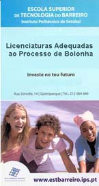 Escola Superior de Tecnologia do Barreiro Cursos e Licenciaturas em formato do Processo de Bolonha