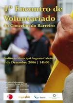 I Encontro de Voluntariado do Concelho do Barreiro Reconhcer o voluntariado como forma de participação cívica e expressão de cidadania