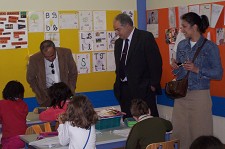 Visita da Câmara do Barreiro às Escolas do 1ºCiclo – Um mês após a renovação do mobiliário