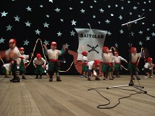 No Barreiro - Festa de Natal na Casa da Cultura O colorido e a alegria dos artistas de palmo e meio