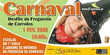 Desfile de Carnaval 2008 em Corroios - Seixal Participação das Escolas Básicas e Jardins-de-Infância da Freguesia