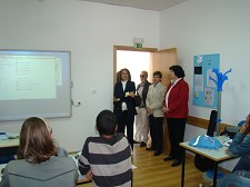 Governadora Civil de Setúbal Visita Escola Técnica da Moita