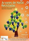 No Barreiro Exposição “Árvores de Natal Recicladas”