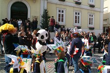 CARNAVAL DA COMUNIDADE EDUCATIVA - BARREIRO Na freguesia do Barreiro cerca de 1200 alunos