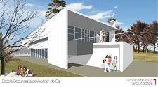Em Alcácer do Sal Projecto da nova escola secundária