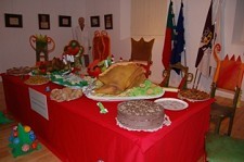 Em Setúbal - Na sede da Junta de Freguesia de São Julião Exposição de Natal de alunos da EB 2,3 de Bocage