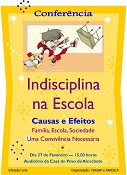 Na Casa do Povo de Alcochete Conferência «Indisciplina na Escola - Causas e Efeitos»