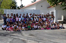 ALMOÇO CONVÍVIO NA EB1 PENALVA - BARREIRO JUNTOU TODOS OS ALUNOS