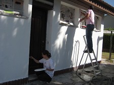 Alunos da Escola Superior de Tecnologia do Barreiro Realizaram voluntariamente trabalhos de recuperação na Residência da RUMO