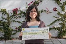 Prémio Distrital de Setúbal do Concurso de Leitura ganho pelo Barreiro Márcia Sousa da Escola Secundária de Santo André
