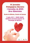 IV Jornadas Pedagógicas das Escolas do Concelho do Barreiro Aprofundar as práticas pedagógicas em educação para a saúde
