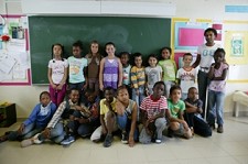 Na Biblioteca da Moita Projecto turma bilingue promove exposição para divulgar Cabo Verde