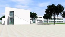 Lançamento da 1ª pedra hoje dia10 de Janeiro Câmara de Almada constrói maior escola básica do concelho na Charneca de Caparica