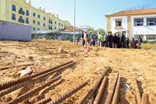 Bairro Afonso Costa em Setúbal Obras de ampliação da EB1 n.º 10