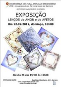 UTIB – Universidade de Terceira Idade do Barreiro Exposição de lenços bordados sob o tema «Lenços de Amor e Afetos»