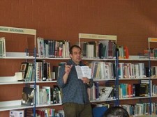 Rui Zink no Barreiro Uma manhã muito enriquecedora para a comunidade escolar