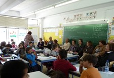 “Brincar com(o) os avós” na EB1 da Vila Chã no Barreiro