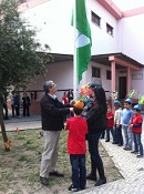 ECO ESCOLAS 2012 - BARREIRO Mais duas bandeiras verdes hasteadas em escolas do Concelho