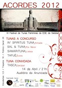 Tuna Sadina organiza o Acordes 2012 XI Festival de Tunas Femininas da ESE de Setúbal