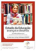 Presidente do Conselho Nacional de Educação em Setúbal Conferência «Estado da Educação, avanços e desafios»