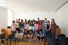 Visita dos alunos da Escola Básica e Secundária Alfredo da Silva - Barreiro Ao encontro da história dos Paços do Concelho
