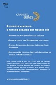 Os Cientistas vão à Escola em Grândola Grande Aula com o Geólogo Jorge Relvas