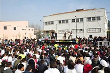 DIA ESCOLAR DA NÃO VIOLÊNCIA E DA PAZ NO BARREIRO PARQUE DA CIDADE RECEBEU CERCA DE 1000 ALUNOS