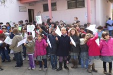 Hastear da Bandeira Verde na EB1/JI n.º 5 do Barreiro Sete estabelecimentos de ensino do Concelho receberam Bandeira Verde