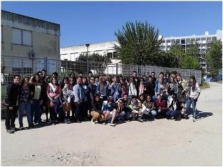 Green activities na Escola Secundária Augusto Cabrita Alunos e professores gregos passaram alguns dias na cidade do Barreiro