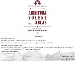 Pacheco Pereira profere lição inaugural na sessão solene de abertura das aulas do IP Coimbra