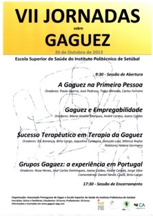 APG e ESS/IP Setúbal organizam VII Jornadas sobre a Gaguez Gaguez: Quando a terapia é o caminho para o sucesso