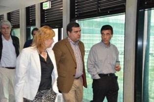 Na visita à Escola Secundária Jorge Peixinho - Montijo «Este governo tem um preconceito para com a Parque Escolar» refere Nuno Canta, presidente da Câmara