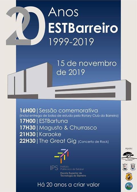 Escola Superior de Tecnologia do Barreiro / Instituto Politécnico de Setúbal Comemora 20 anos de vida