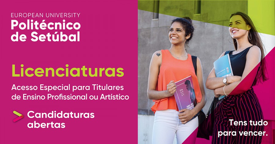 Alunos do Ensino Profissional têm vagas exclusivas no Politécnico de Setúbal Candidaturas às provas locais abertas até 03 de junho