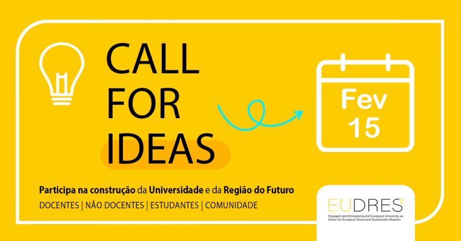 Setúbal - IPS lança concurso de ideias no quadro da Universidade Europeia E³UDRES² O desafio é feito a toda a região até 15 de fevereiro