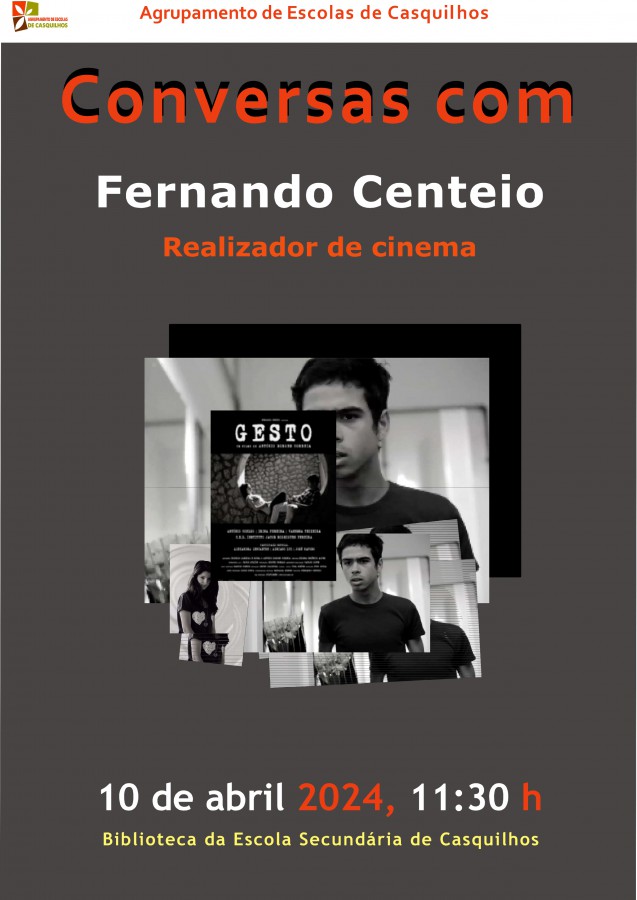 Barreiro - Na Biblioteca da Escola Secundária de Casquilhos Conversas com...Fernando Centeio