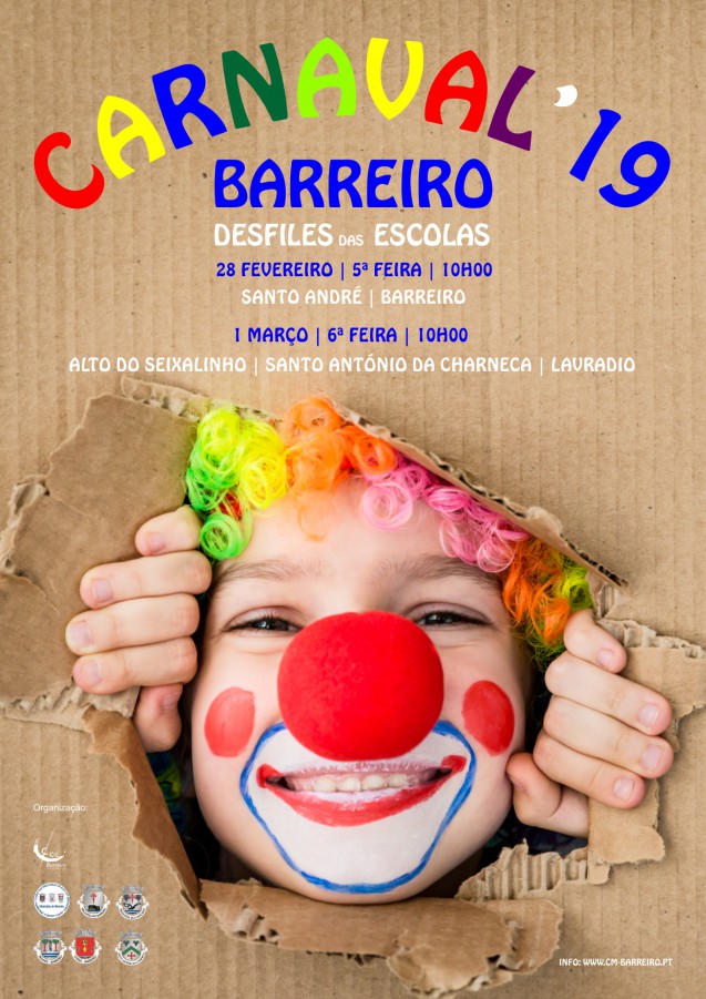 Barreiro - Desfiles de Carnaval das Escolas Realizam-se nos dias 28 de fevereiro e 1 de março