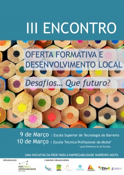 Barreiro e Moita unidas em mais um Encontro da Oferta Formativa e Desenvolvimento Local
